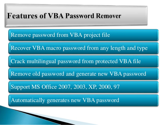 excel vba project password breaker